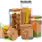 Product image of Le’raze Bamboo & Glass Cookie Jars