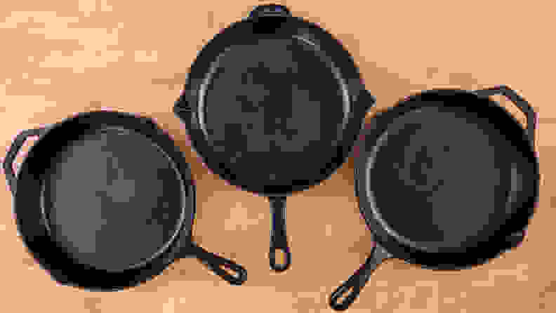 Cast iron skillets