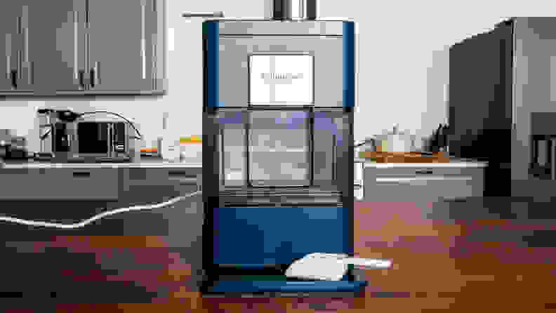 The front of the Frigidaire Gallery EFIC255 while on a countertop.