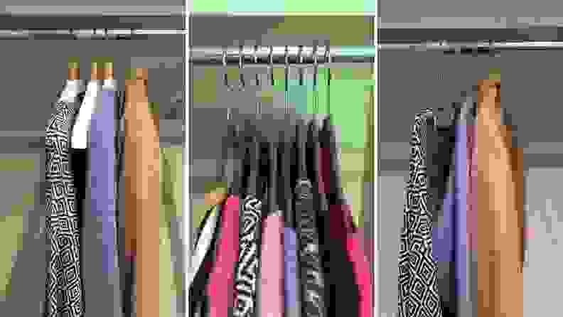 Testing clothes hangers