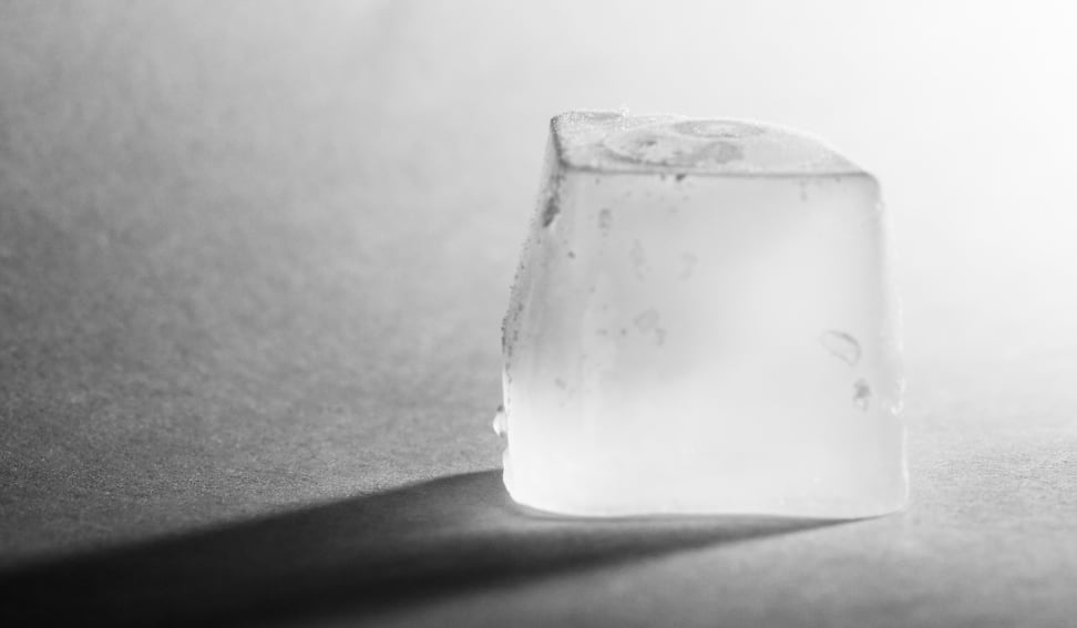 An ice cube