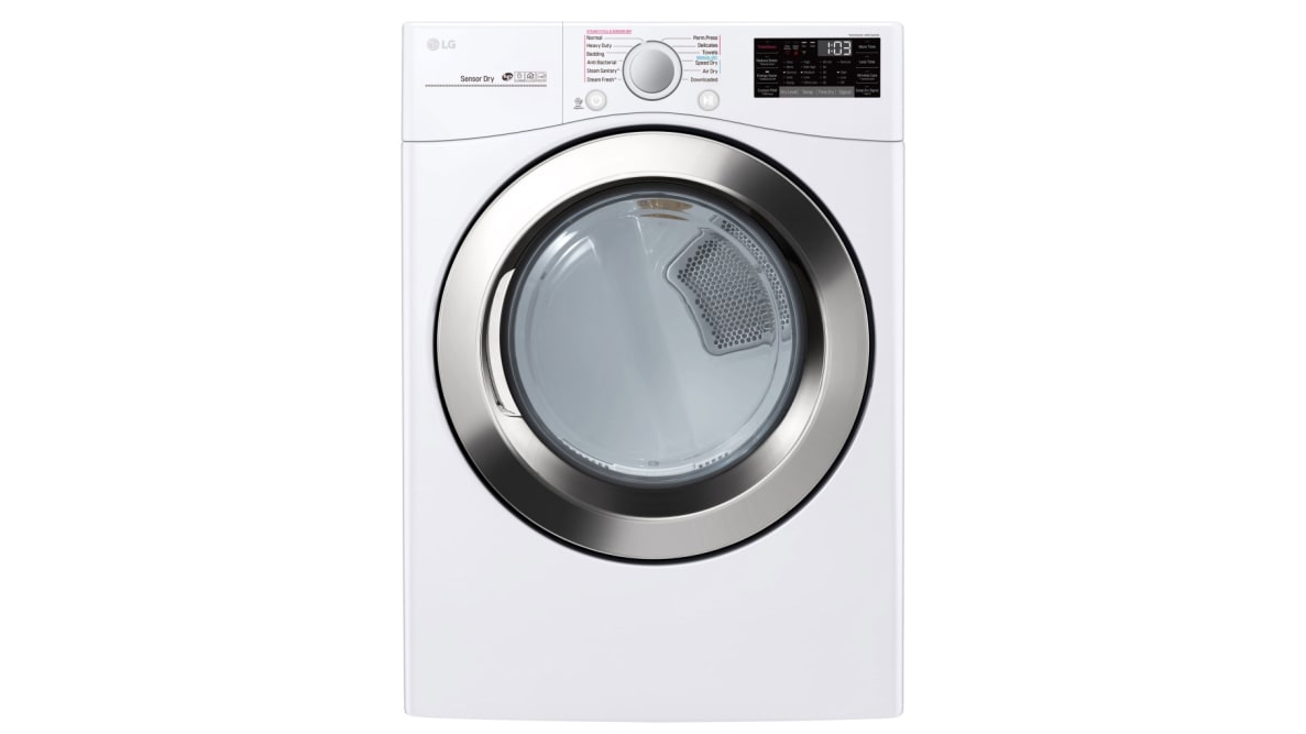The LG DLEX3700W dryer