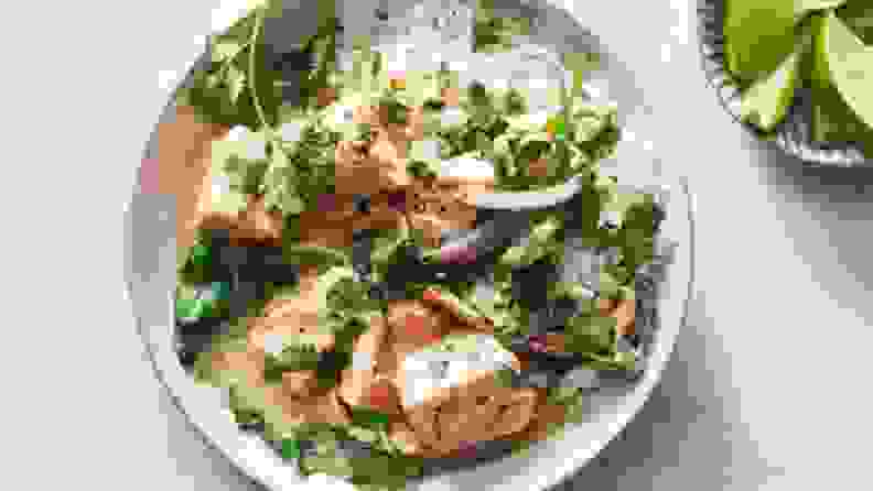 Coconut-Miso Salmon Curry