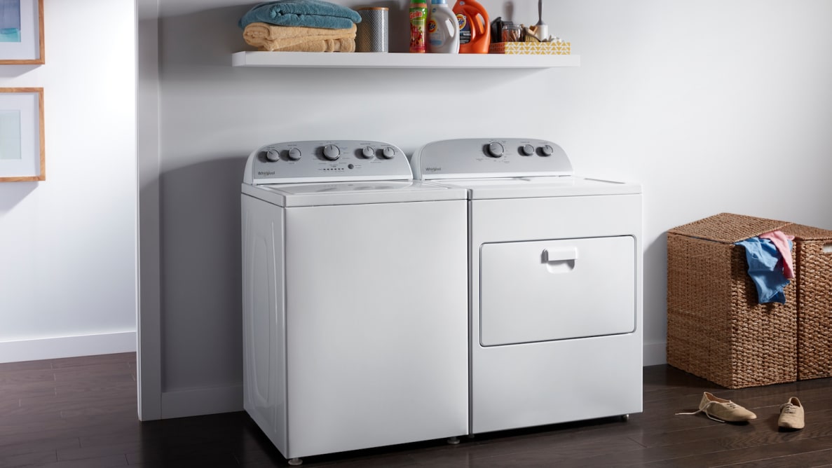 The Whirlpool WED4950HW dryer