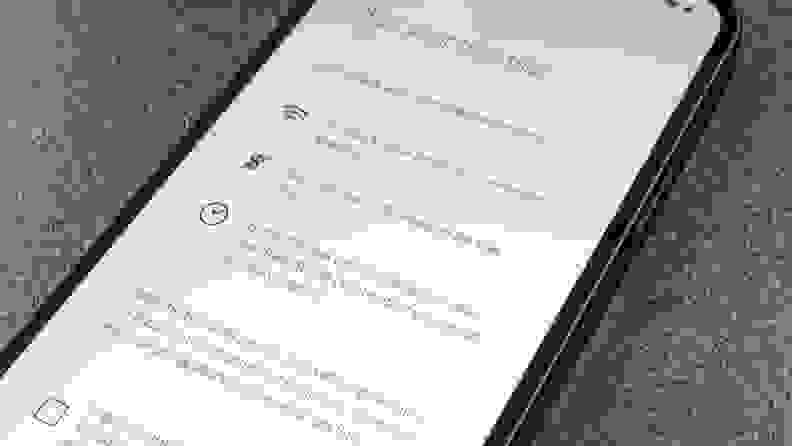 A shot of the Whirlpool WTW7120HC's app pricing sheet, because we felt like people wouldn't believe they're charging to use the app otherwise.