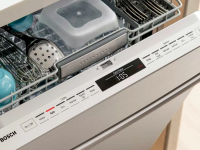 Open dishwasher